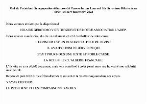 1 HOMMAGE A HILAIRE GERONIMO DIT NENE